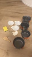 Kochgeschirr Set Aluminium Outdoor Camping Töpfe Pfanne