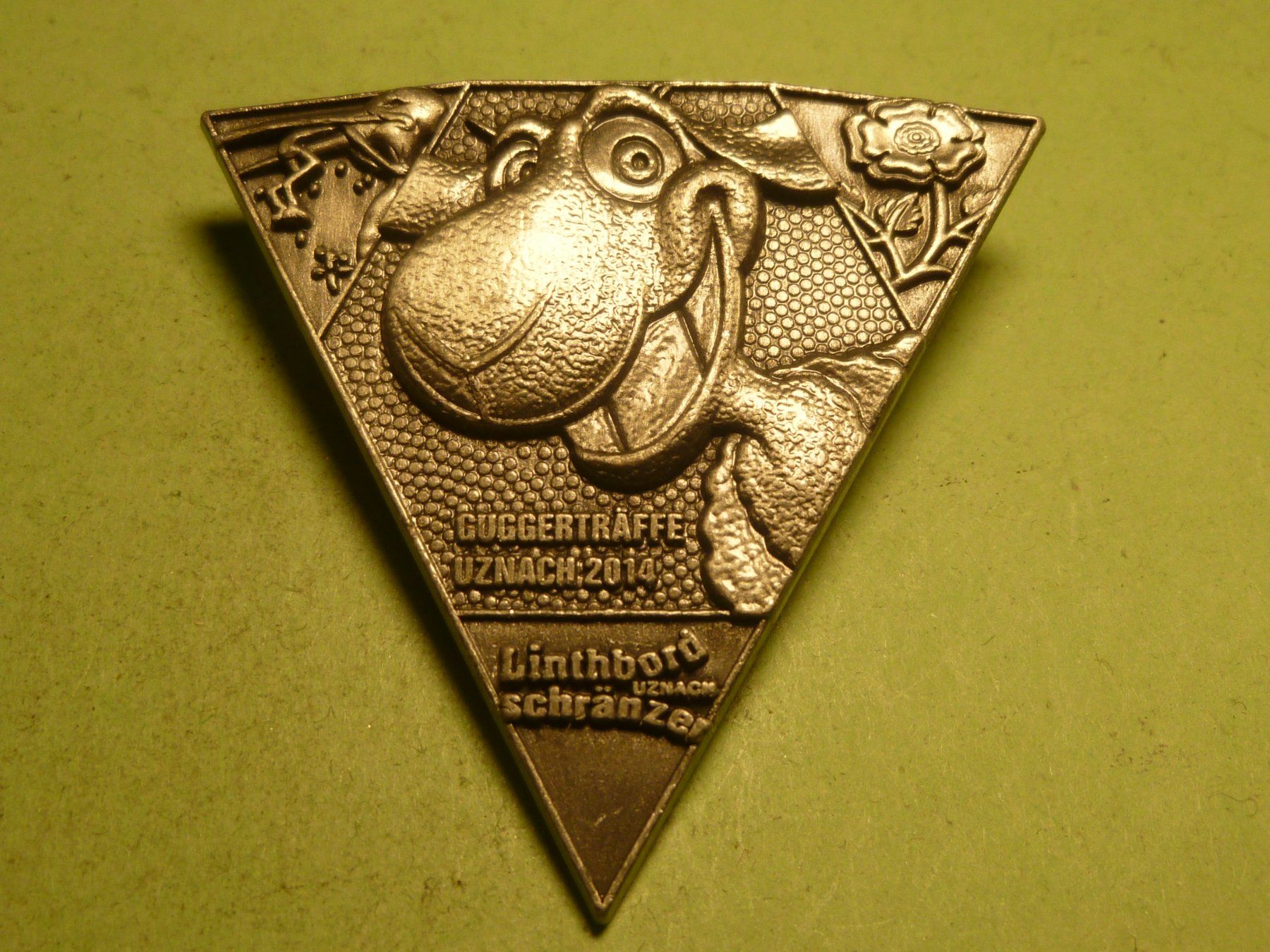 Placchette & Badge: UZNACH 2014 SILBER – Usato da Ried (Muotathal) venduto da Mandarin02