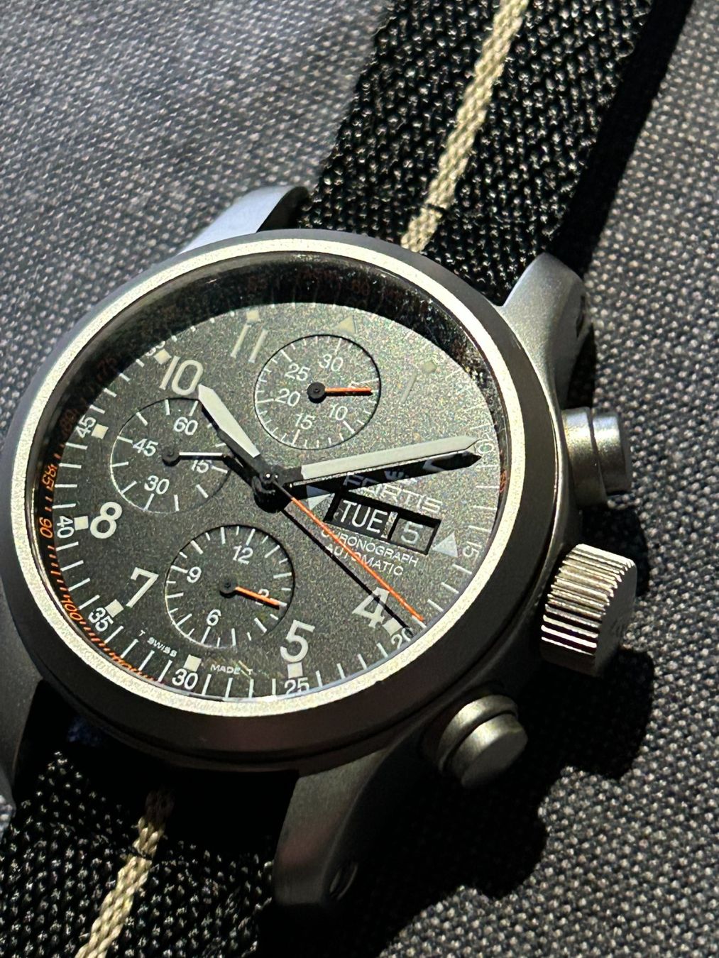 Fortis Orologi: Fortis B-42 Pilot Professional – Usato da Basel venduto da arm_gf7p
