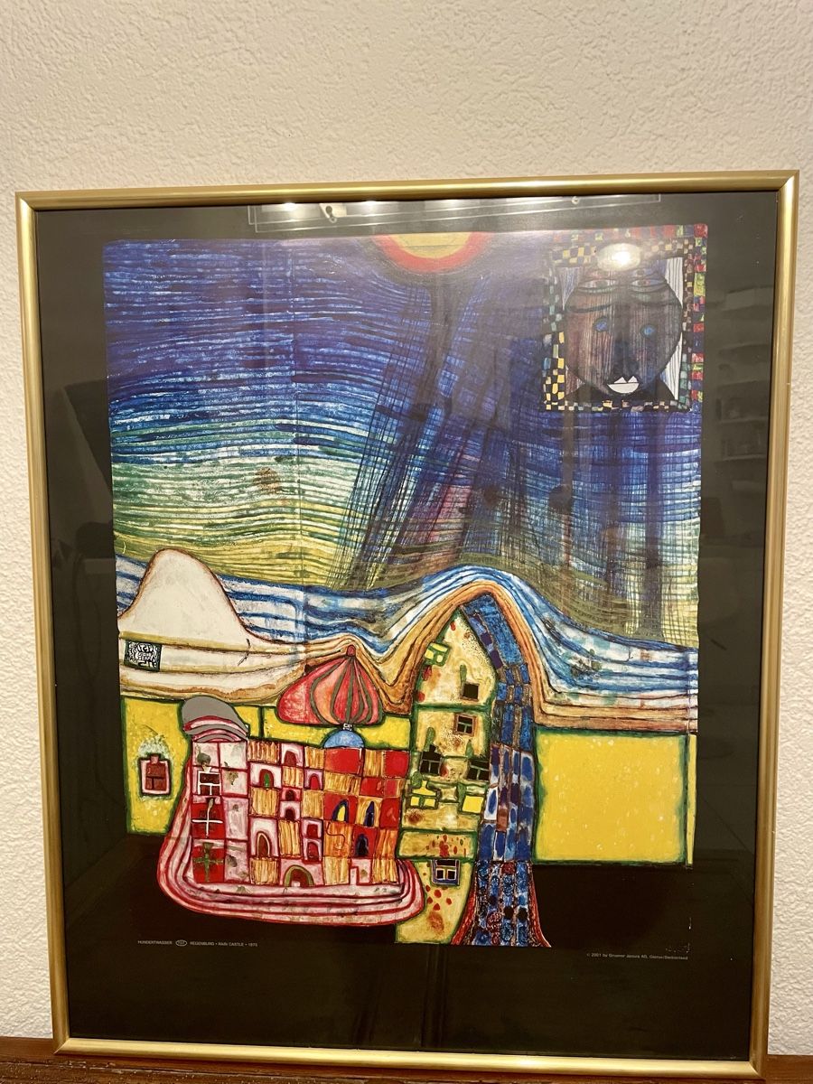 Foto & Immagini: 5 Hundertwasser-Kunstdrucke, gerahmt - Set – Usato da Wallisellen venduto da Raspberrypi 1