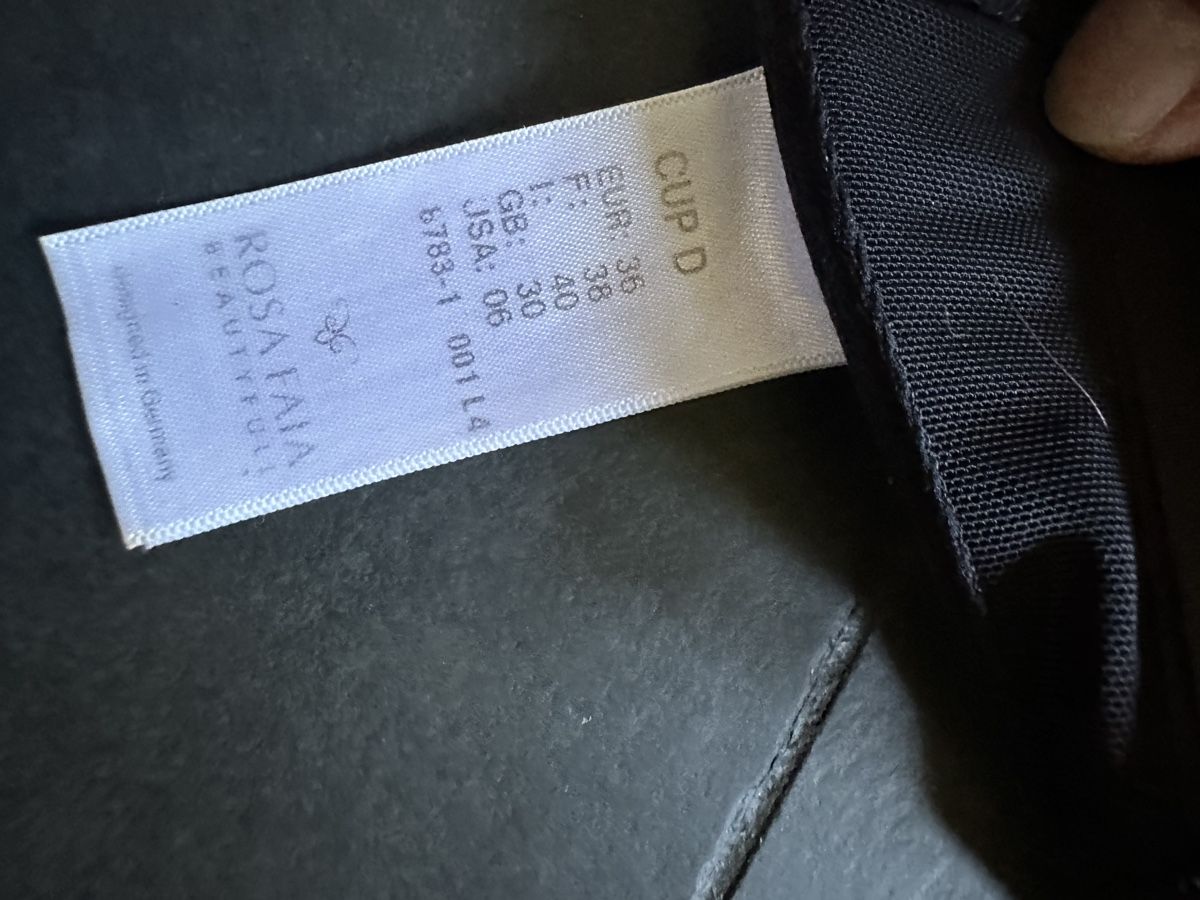 Costumi da bagno & Bikini: Bikini Rosa Faia schwarz Grösse 36 Cup D Neu – Usato da Bern venduto da Noeci 2