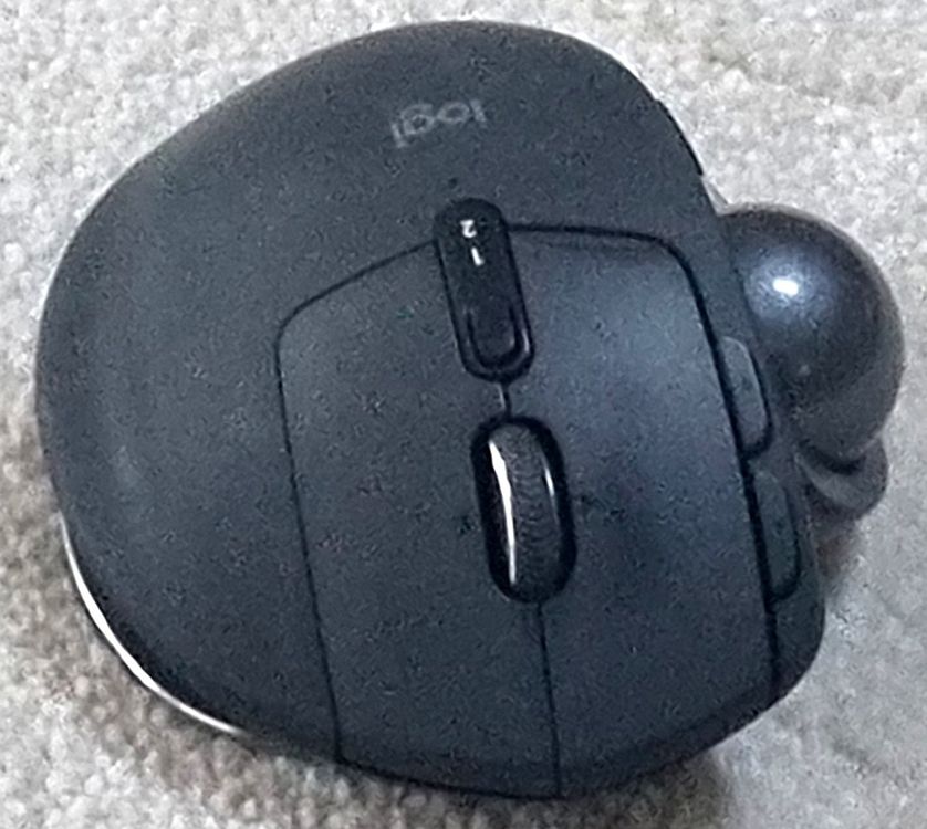 Logitech M-R0065 MX Ergo Advanced Wireless Trackball Mouse (Gebraucht ...