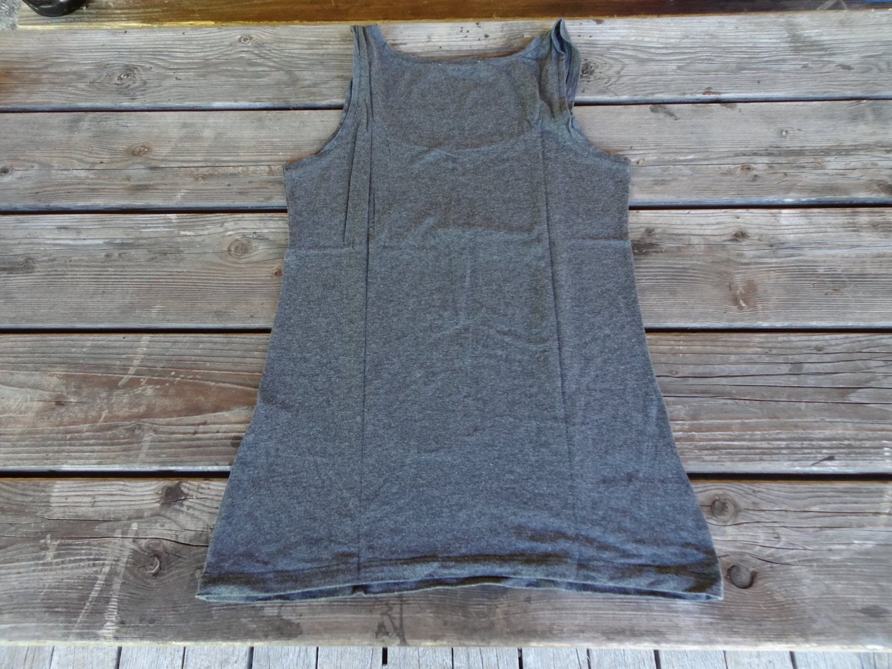 Samsøe Samsøe Tops: Samsøe Samsøe Basic Top uni grau stretch Gr. M/L - 424126 – Gebraucht aus Küssnacht am Rigi von Good4Deckeli 1