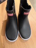 Reima Rain Boots, Size 37, Black with White Soles—Kids!