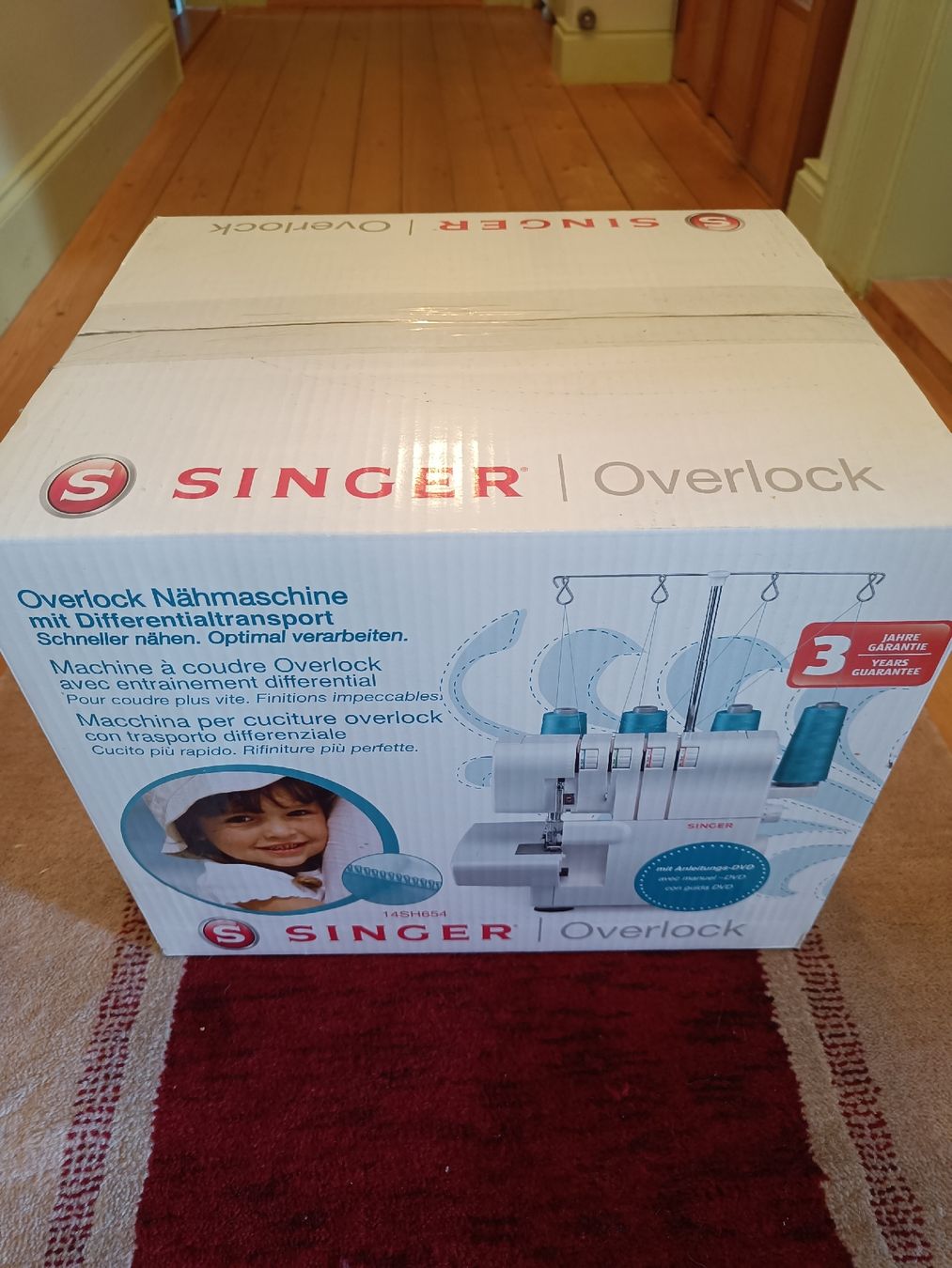 Nähmaschinen: Overlock Maschine Singer – Neu und originalverpackt aus Frauenfeld von terra-sky 4