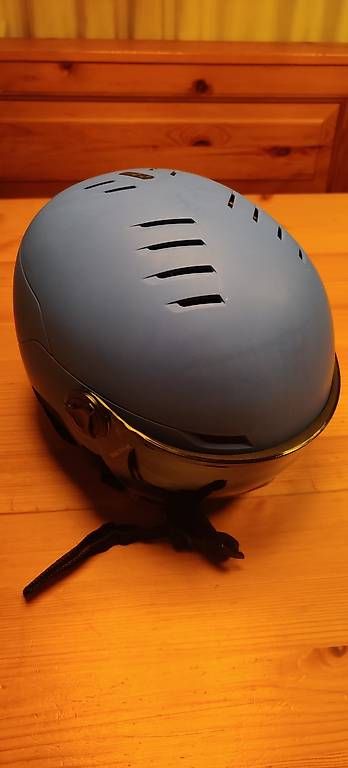 Caschi: UVEX Rocket Jr Skihelm, blau – Usato da Niederuzwil venduto da Krypton85 3