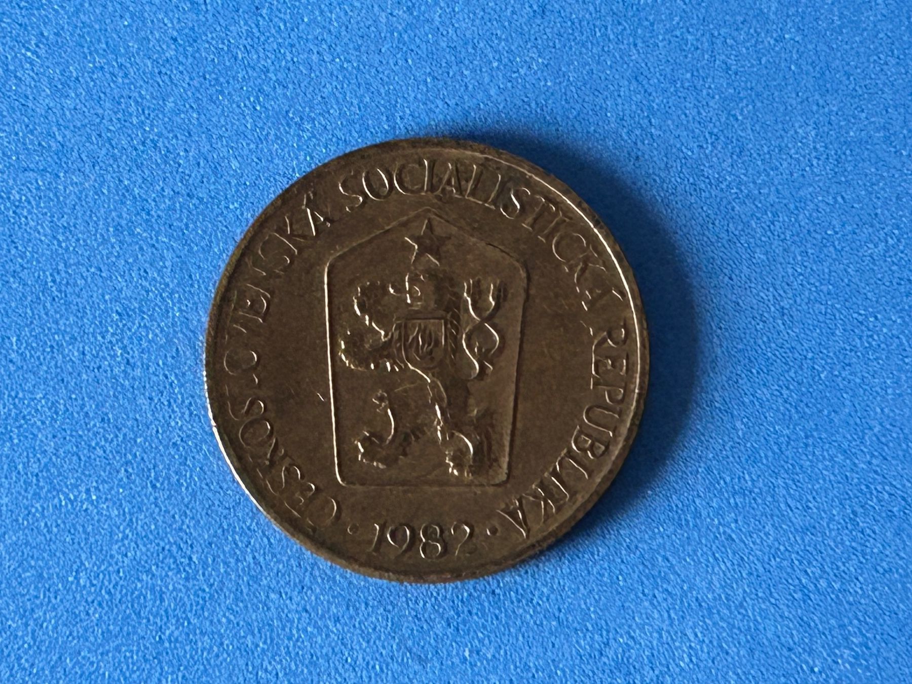 Alle Münzen: Czechoslovakia - 1 Koruna 1982 – Gebraucht aus Corcelles NE von AJKader 5