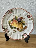 Vintage Bassano Wandteller handbemalt 24,5 cm