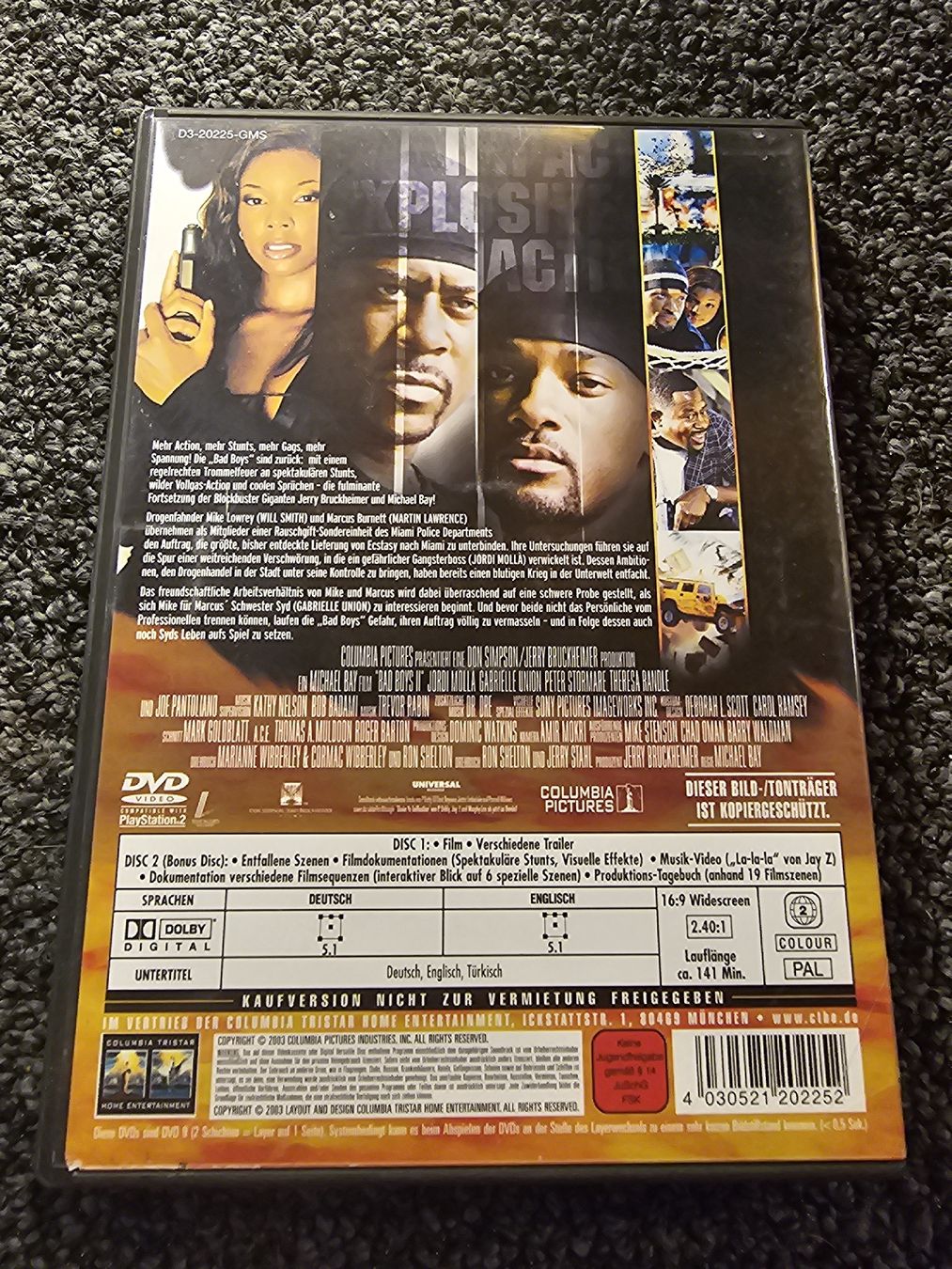 Tutti i DVDs: DVD Bad Boys II (21371) – Usato da Ruswil venduto da jan_bxl5 1
