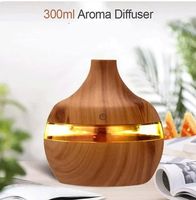 Holzmaserung Luftbe feuchter Aroma Diffusor Zerstäuber