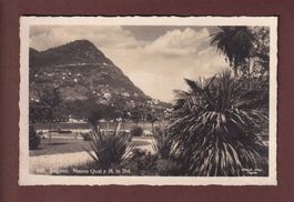 LUGANO - Nuovo Quai - Monte Brè - 1927