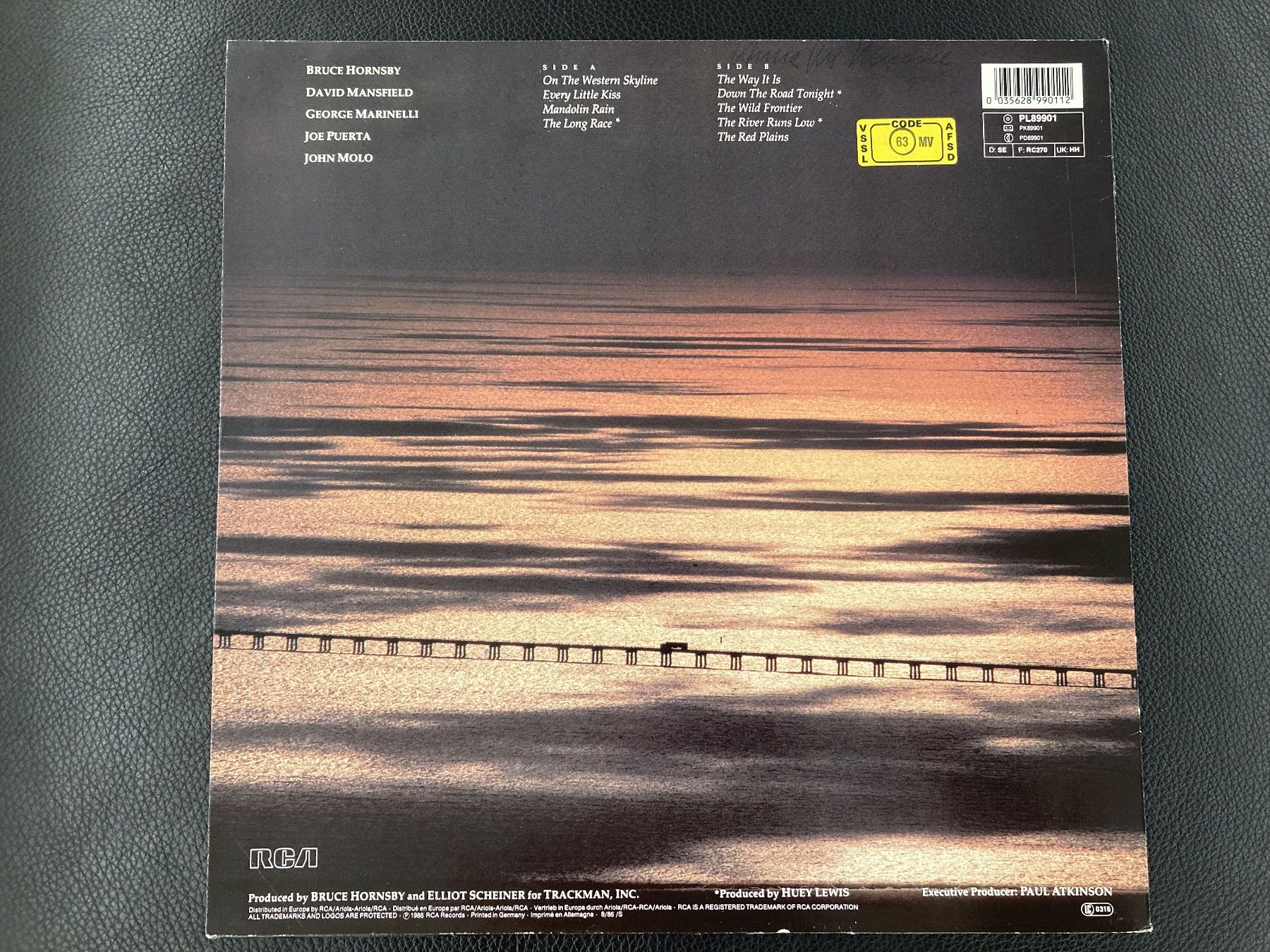 Schallplatten: Bruce Hornsby - The Way It Is – Gebraucht aus Widnau von VinylDeal 1