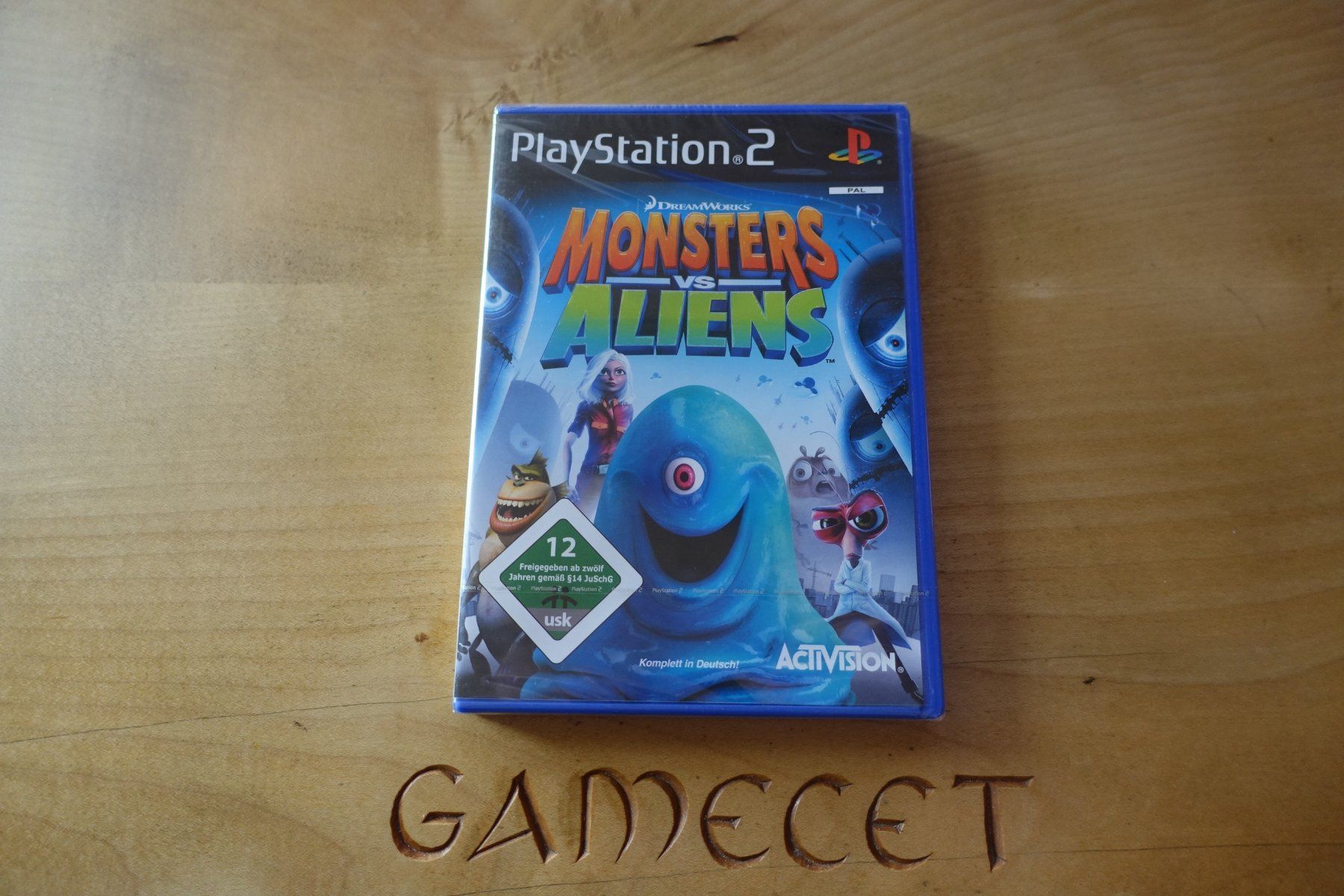 Sony Spiele: Monsters vs Aliens – Neu und originalverpackt aus Steinach von Gamecet