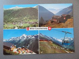 LÖTSCHENTAL - WILER-LAUCHERNALP - U.A. LUFTSEILBAHN