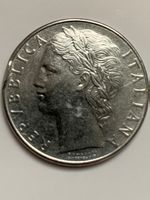 100 Lire Münze 1977 !