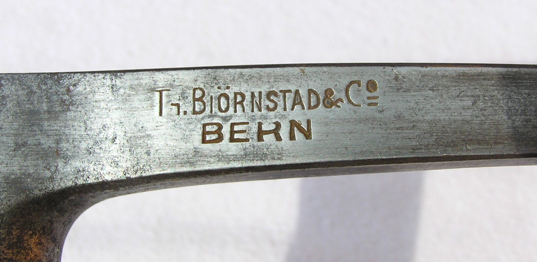 Kletterausrüstungen: TH. BIÖRNSTAD & CO. BERN EISPICKEL PIOLET GLETSCHERPICKEL – Gebraucht aus Grenchen von Antique-hunter 2