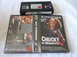 VHS Rare 80er Videokassette - Chucky die Mörderpuppe