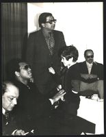 Fotografie Boxer Muhammad Ali mit Sonnen