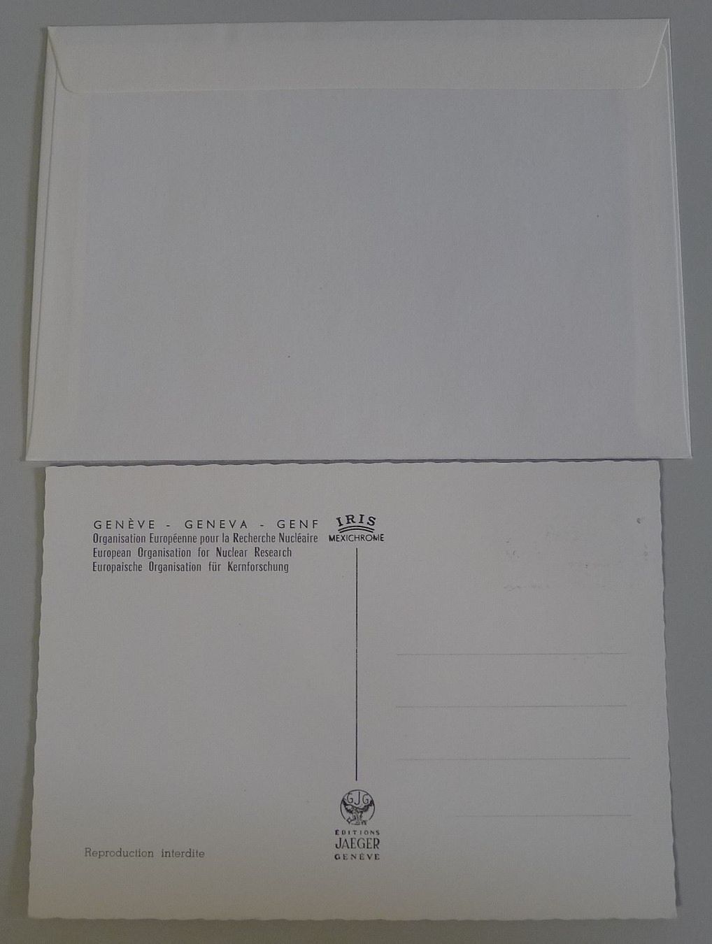 Alle Briefmarken: 1966, Nr.441 CERN kleines Lot 3 Briefe + 3 Karten – Gebraucht aus Sursee von Luzernerraute 3