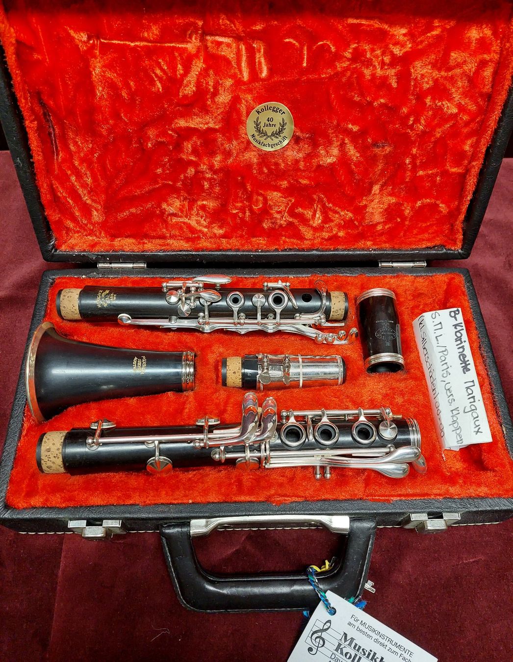 Strumenti musicali: Klarinette Marigaux S.M.L. Revidiert & Kontrolliert – Usato da Davos-Platz venduto da musikhauskollegger 4