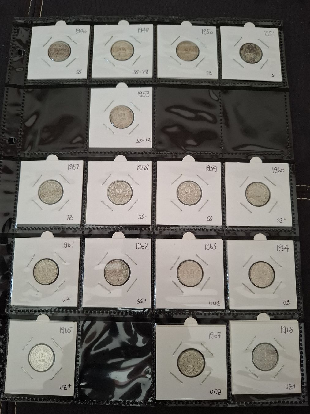 Tutti le monete: 50 Rp Sammlung ab 1850 – Usato da Hunzenschwil venduto da Hardrock6 2