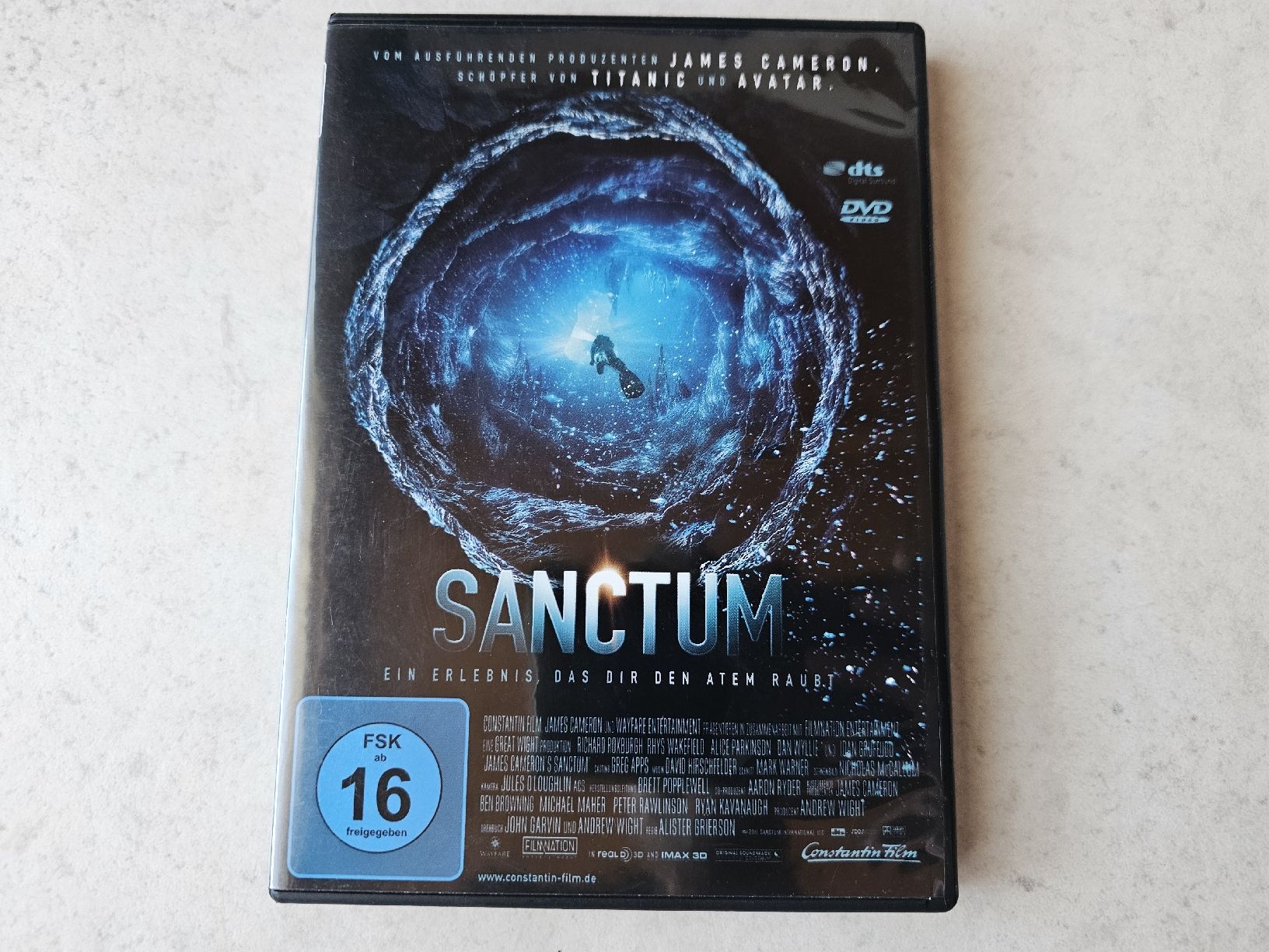 Tutti i DVDs: Sanctum  -  Ein Erlebnis das dir den Atem raubt – Usato da Schneisingen venduto da backstore24