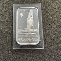 1 Unze Silber Schöne Schweiz Genf