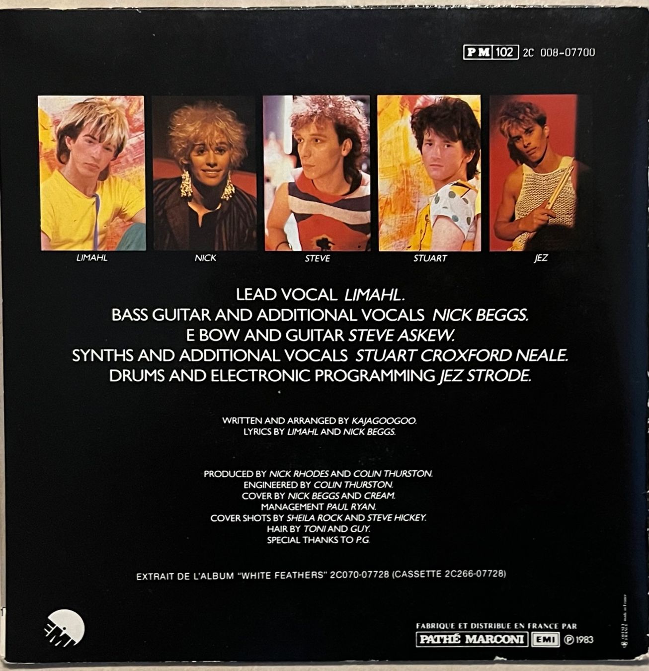 Dischi in vinile: KAJAGOOGOO - TOO SHY – Usato da Bussigny venduto da vinyl-pas-cher 1