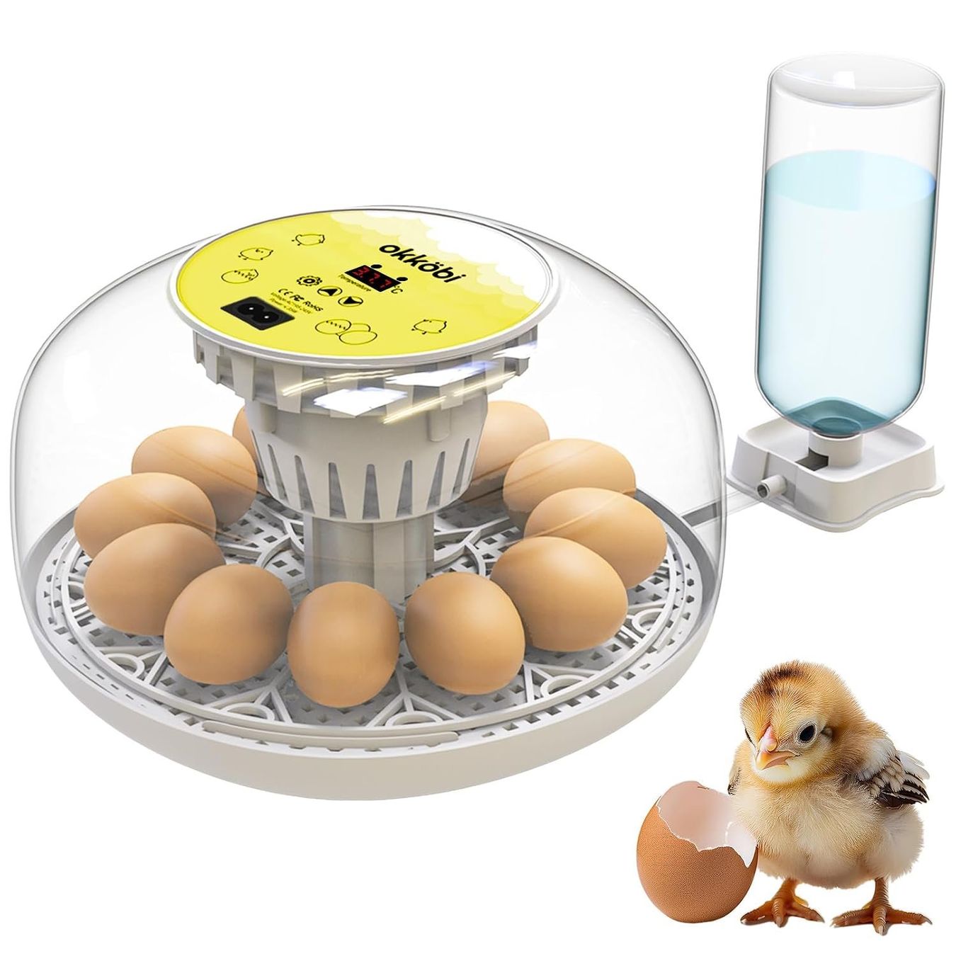 Altro in Accessori per animali: Brutautomat Vollautomatisch Eier Wenden 12-24 Eier – Nuovo e nell'imballaggio originale da Schaffhausen venduto da Gipfelgut