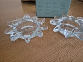 Partylite Teelichtkerzenhalter Sternenglanz Paar