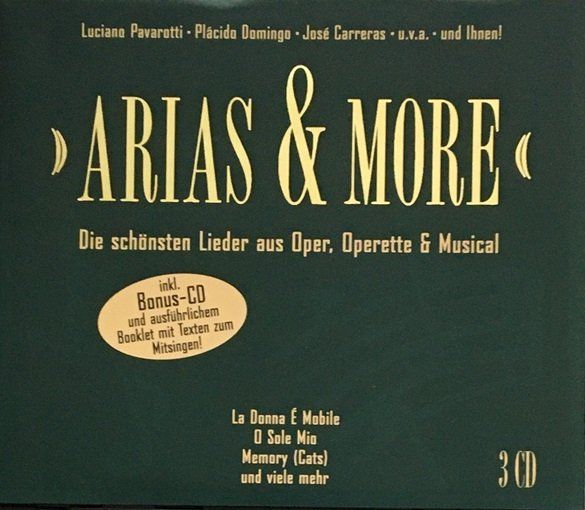 CD: Die schönsten Lieder aus Oper, Operette & Musical – Usato da Grüningen venduto da azulblanco