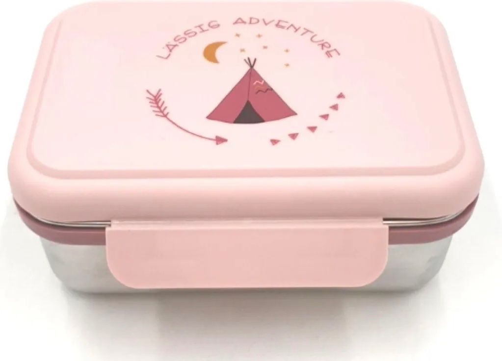 Behälter & Ähnliches: LÄSSIG Brotdose Adventure rosa – Neu und originalverpackt aus Basel von Seifehuesli 4