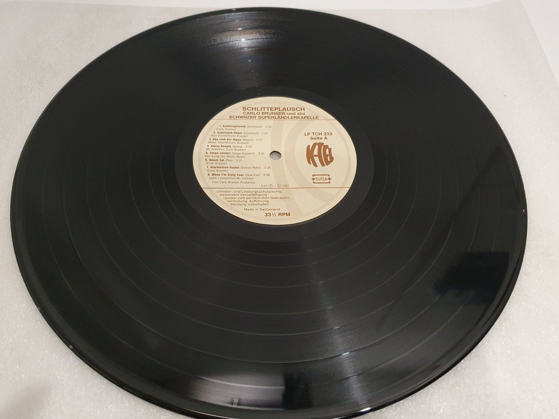Dischi in vinile: Carlo Brunner – Irr + Eifach Eimalig! – Usato da Uster venduto da Vinyl-Leidenschaft 2