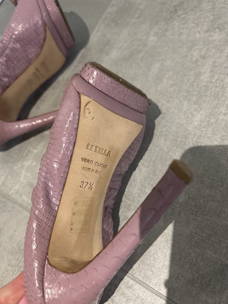 Damenschuhe: Pink le Silla python High Heels, Size 37½ – Neu und originalverpackt aus Veyrier von aliyag 2