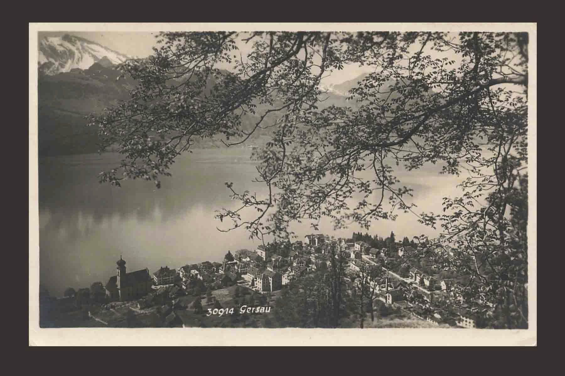 Cartoline postali: AK Gersau gelaufen – Usato da Goldau venduto da artelier1