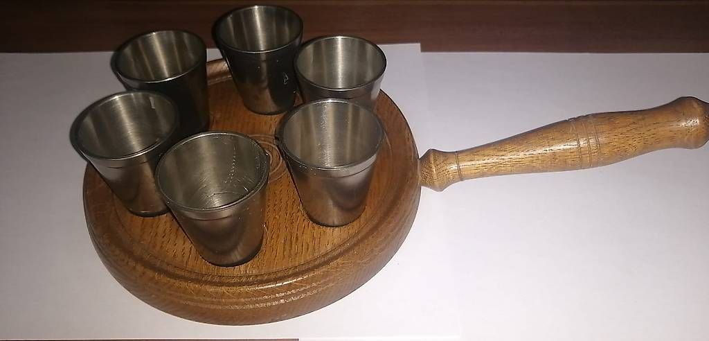 Altre raccolte & rarità: Zinnbecher mit Tableaut – Usato da Brüttisellen venduto da Stargate39
