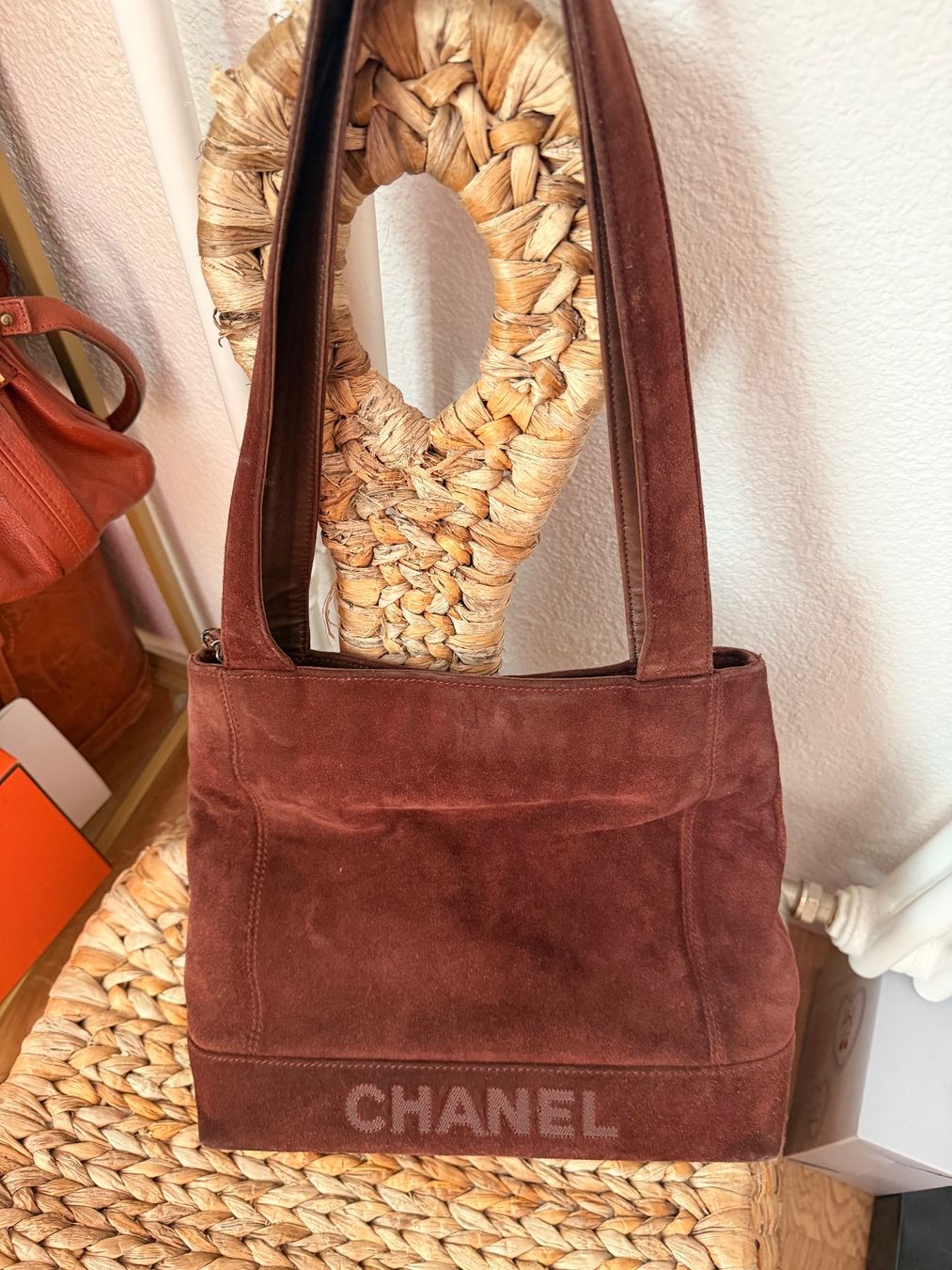 Chanel Borse da donna: Chanel Wildleder Tasche – Usato da Samstagern venduto da flowergirlshop 3