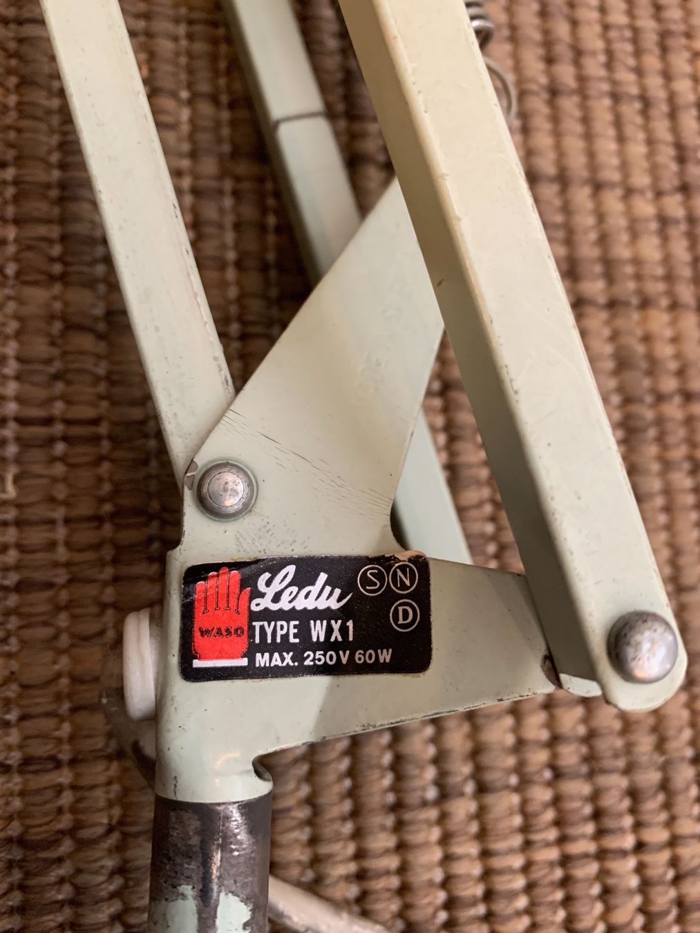 Lampen: Lampe vintage  d’architecte Ledu – Gebraucht aus Onnens VD von Vintage-Hifi-Store 3