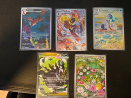 Pokemon Dunkelnacht 5 Illustrator Karten