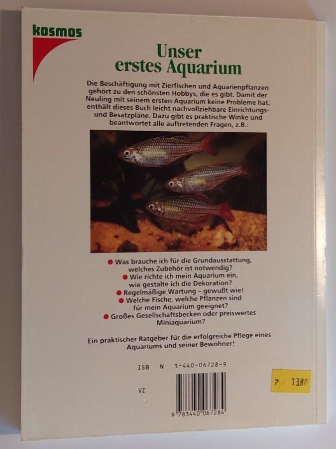 Libri: Unser erstes Aquarium – Usato da Zürich venduto da t24_de 1