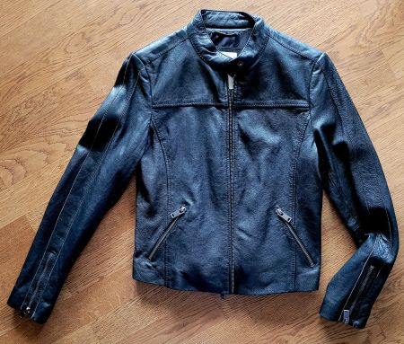 ESPRIT Biker-Lederjacke Gr. S