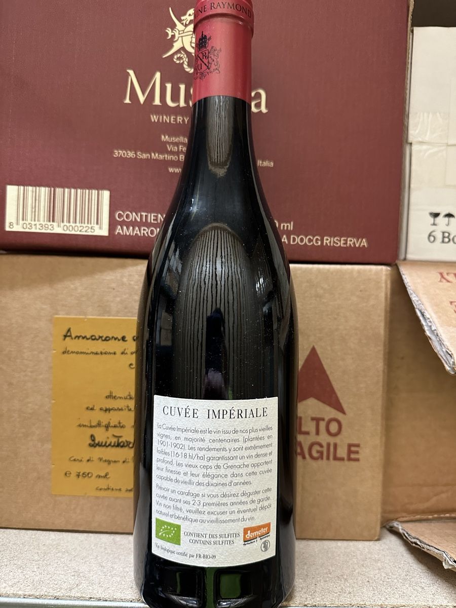 Vino: Chateauneuf du Pape Usseglio-Raymond 2018 – Nuovo e nell'imballaggio originale da Troinex venduto da Airain 2