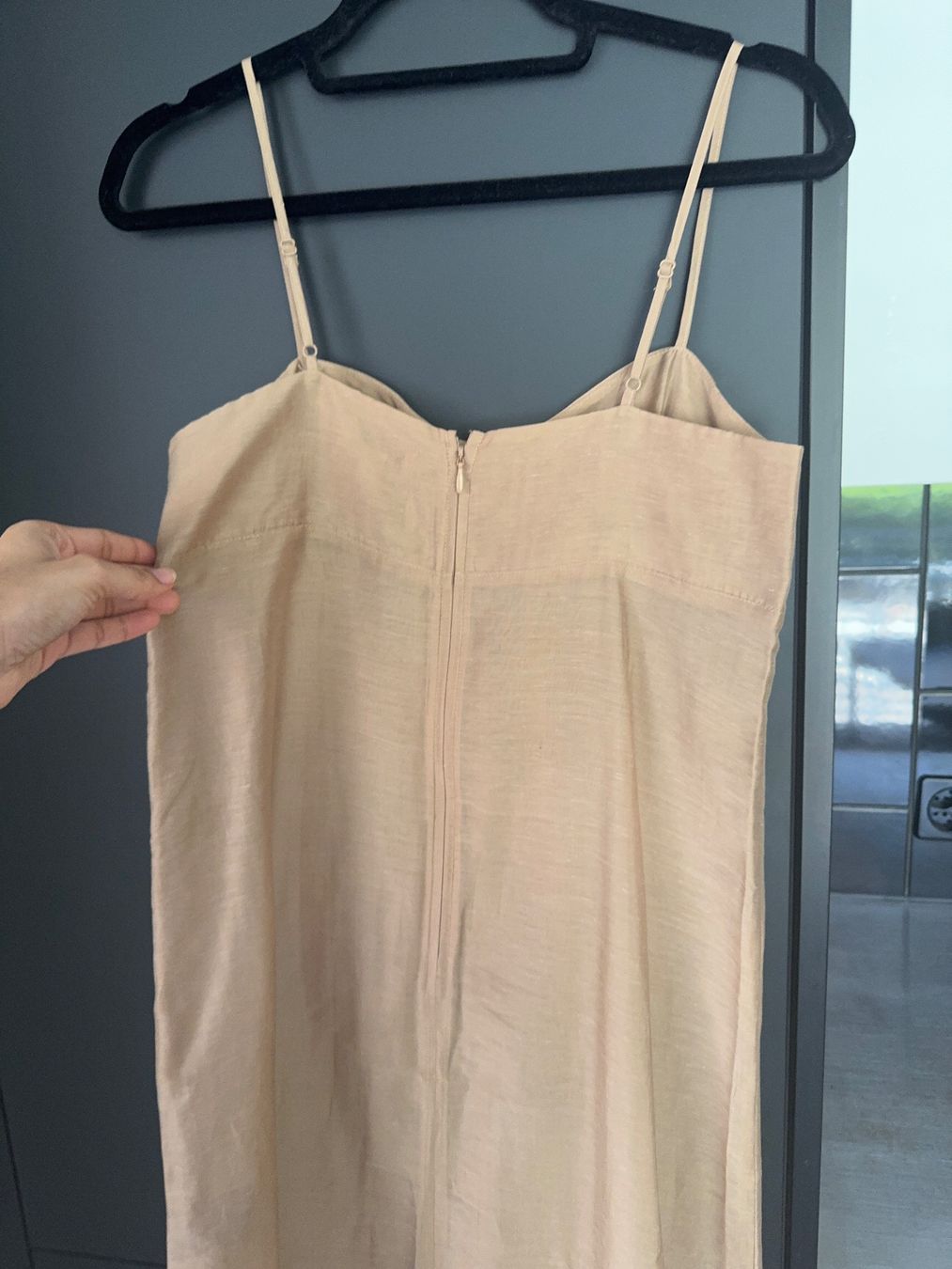 H&M Vestiti: H&M sheer brown maxi dress with side slit – Nuovo (secondo la descrizione) da Zürich venduto da hal_2yzx 5