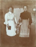 Privatfoto, Unikat, Frauen, Servicepersonal, Gastgewerbe