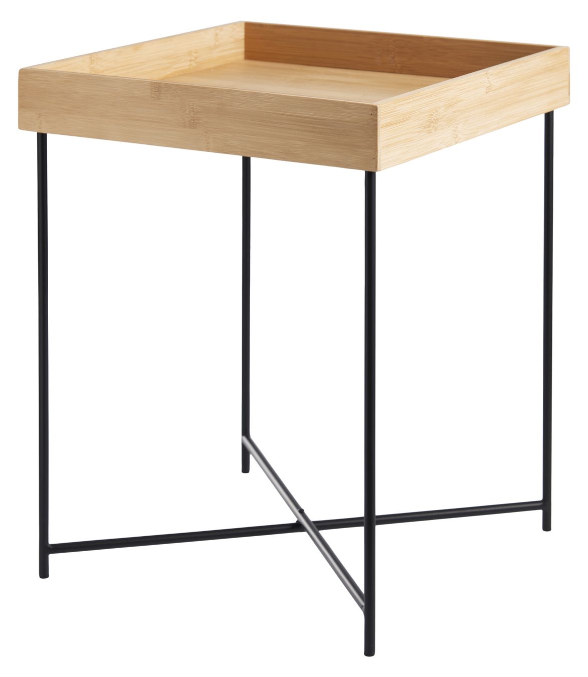 Tische: Bambus Tisch - 40x40x5cm - Braun,Schwarz – Neu und originalverpackt aus Bremgarten AG von simpliCH