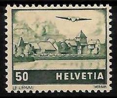 1941, F29PA**, Abart "Haus rechts weisses Dach"  (15086)