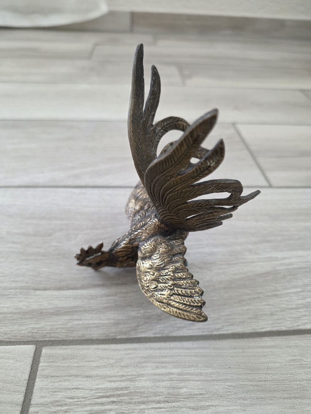 Statuette: Bronze oder Messing Hahn Figur antik Vintage – Usato da Dorf venduto da Echo_Elements