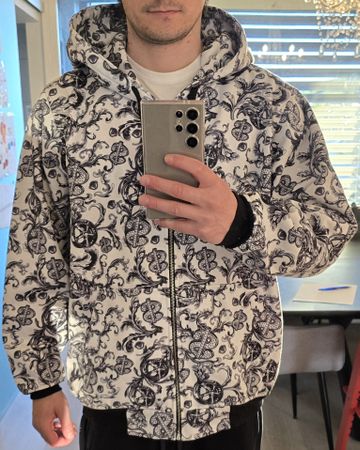 Raw Blue Kapuzenjacke, Grösse M, Top Zustand