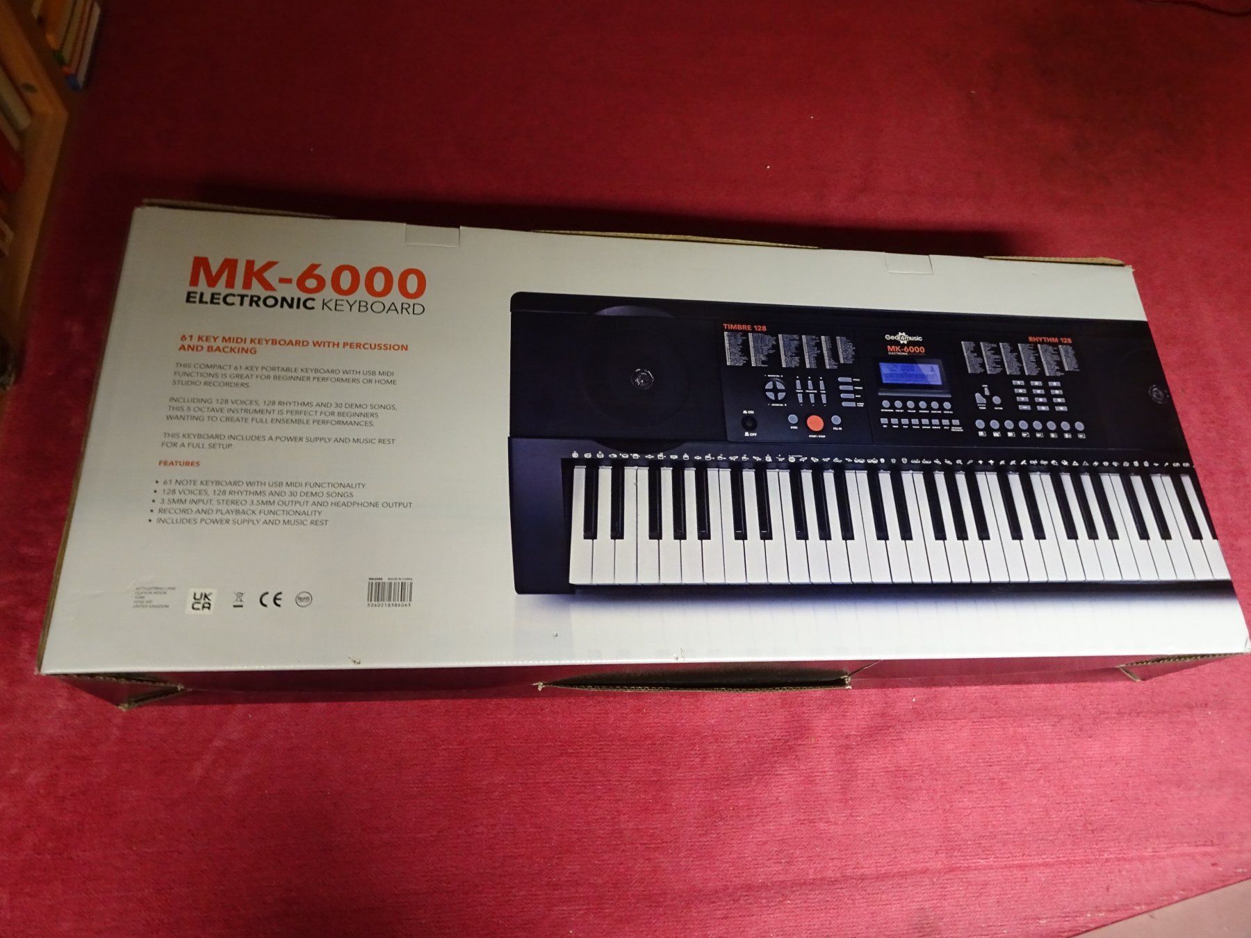 Strumenti musicali: Digitales elektronisches Keyboard MK-6000 – Usato da Buchs SG venduto da Aominchric 1