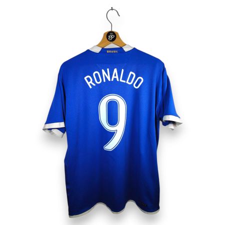 Original 2006-07 Brazil Away Trikot Ronaldo